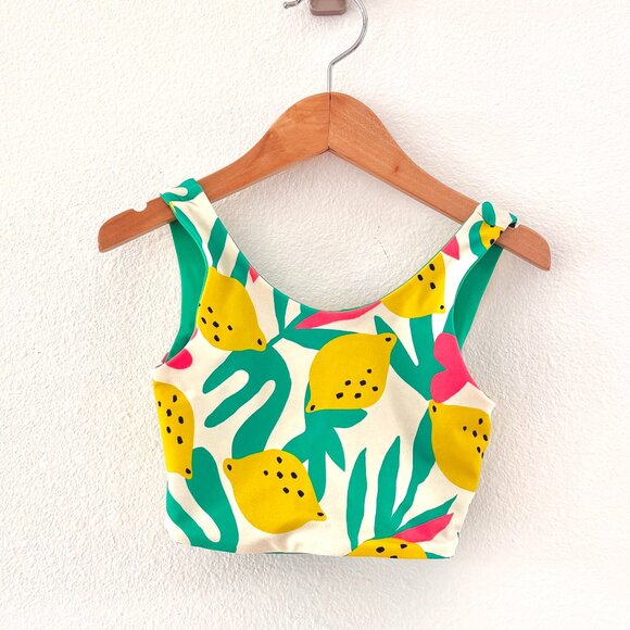 Reversible Lemon and Green Bikini - Picture 1 of 7
